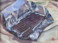 Шоколад (2019, х.м., 18x24, арт. 28К.9) - 8 500 ₽