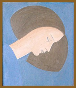 Жена (1968, х.м., 50x40, арт. М01К.45)