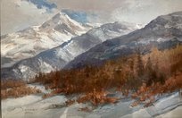 Альпийская зима (2014, к.м., 23x35, арт. 91К.03) - 10 500 ₽