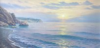Морской пейзаж. Балаклава (2022, х.к.м., 30x60, арт. 105К.5) - 15 500 ₽