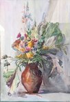 Полевые цветы (2016, б.акв., 40x30, арт. 75К.6) - 3 000 ₽
