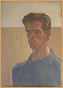 Автопортрет погрудный (1960, к.м., 90x60, арт. М01К.64)