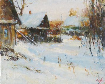 Зима 1 (2016, х.м., 24x30, арт. 41К.41) - 10 200 ₽