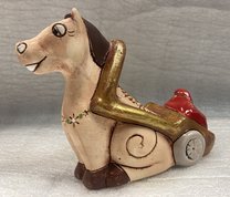 Лошадка с тележкой, (2025, материал не указан, 10.5x13, арт. 12п020) - 850 ₽