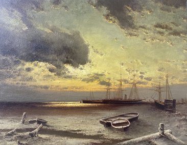 Тучка (2025, х.м., 32x41, арт. 91к28) - 25 500 ₽