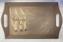 поднос "Африка" (2026, дерево, 26x40, арт. 1п33) - 1 500 ₽