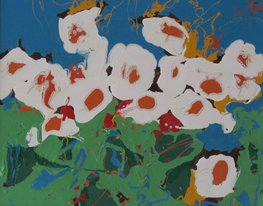 Ромашки (2015, орг.м., 48x60, арт. 45К.8) - 34 000 ₽