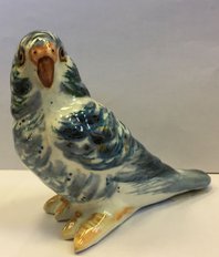 волнистый попугай (2020, фаянс, , арт. 29.28) - 550 ₽