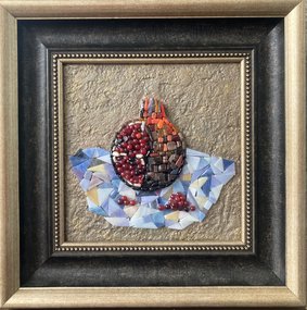 Гранат (2021, мозаика, 32x32, арт. 30к2) - 17 000 ₽