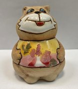 Котик сытый, 7х5х5 (год не указан, керамика, 7x5, арт. 12п02) - 375 ₽