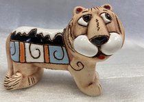 Лев с орнаментом (2025, керамика, 8x11, арт. 12п0029) - 900 ₽