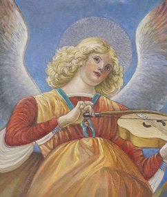 Ангел, играющий на виоле (2016, х.м., 30x25, арт. 35К.45) - 9 000 ₽