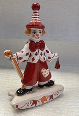 Клоун с бубенчиками (2025, майолика, 16x10, арт. 79Пм04040) - 4 260 ₽