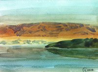 Мёртвое море (2010, б.акв., 10x13.5, арт. 42.24) - 1 700 ₽