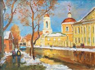Большая Ордынка (2021, х.м., 30x40, арт. 13К.27) - 10 500 ₽