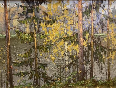 Река Мста (2012, х.м., 40x30, арт. 35К.149) - 15 300 ₽