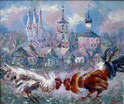 Утро (2024, х.м., 50x60, арт. 76к37) - 510 ₽