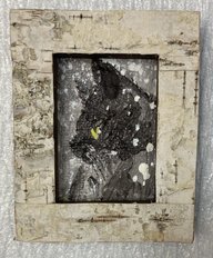 Картинка "Черный кот" (2026, х.м., 11x9, арт. 17п13) - 700 ₽