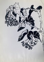 Калина (год не указан, б тушь, 43x30, арт. 111к7) - 4 300 ₽