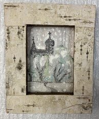 Картинка "Зимний пейзаж 1" (2026, х.к.м., 11x9, арт. 17п15) - 700 ₽