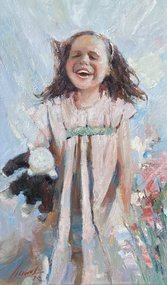 Радость (2025, х.м., 50x30, арт. 41к115) - 29 500 ₽