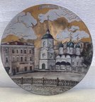 Небо золотое. Сухаревская площадь (2025, фарфор, 20x20, арт. 39п20) - 2 600 ₽