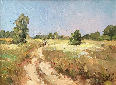 Тёплый день (2020, х.к.м., 18x24, арт. 86.32) - 9 500 ₽