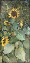 Подсолнухи (2024, х.к.м., 35x18, арт. 9к2) - 5 100 ₽