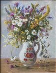 Полевые цветы (2015, х.к.м., 50x40, арт. 83.02) - 17 000 ₽