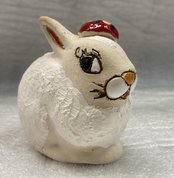 Заяц малый (2025, керамика, 6x6.5, арт. 12п61) - 600 ₽