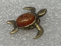 Морская черепаха (2024, бронза,амброид, 0.5x3, арт. 7ап39) - 210 ₽