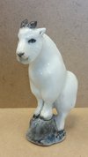 снежная коза (2015, фаянс, 11x5, арт. 1П.3) - 380 ₽
