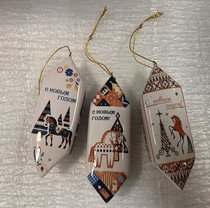 конфетка в ассортимете (2025, майолика, 10x3.5, арт. 79ПТ02006) - 1 000 ₽