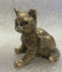 кот шар (2024, бронза, 4x4, арт. 7ап25) - 880 ₽