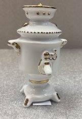 Самовар (фарфор) (2024, майолика, 6x4.5, арт. 79пФ32255) - 1 300 ₽