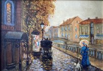 Набережная (год не указан, х.м., 25x35, арт. 70.09) - 6 000 ₽