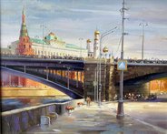 Солнечный Кремль (2022, х.м., 40x50, арт. 88.021) - 18 000 ₽