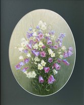 Колокольчики (2023, х.м., 41x33, арт. 105К.19) - 14 000 ₽
