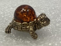 Черепаха (2024, бронза,амброид, 2x3, арт. 7ап38) - 980 ₽