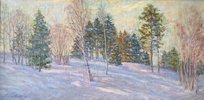 Зимнее утро (2011, х.м., 26x52.5, арт. 32.20) - 25 500 ₽