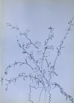 Букет (год не указан, б тушь, 43x30, арт. 111к3) - 3 400 ₽