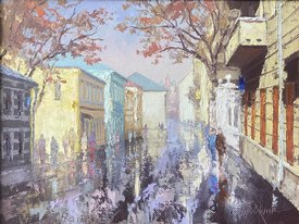 Большая Ордынка (2025, х.м., 30x40, арт. 103к14) - 13 600 ₽