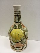 Ваза - Лимон, 18х8,5 (год не указан, керамика, 18x8.5, арт. 12п043) - 850 ₽