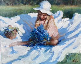 На природе (2025, х.м., 40x50, арт. 41к116) - 36 000 ₽